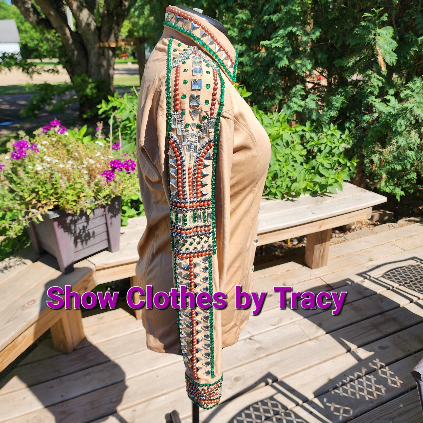 CUSTOM Tan lycra day shirt