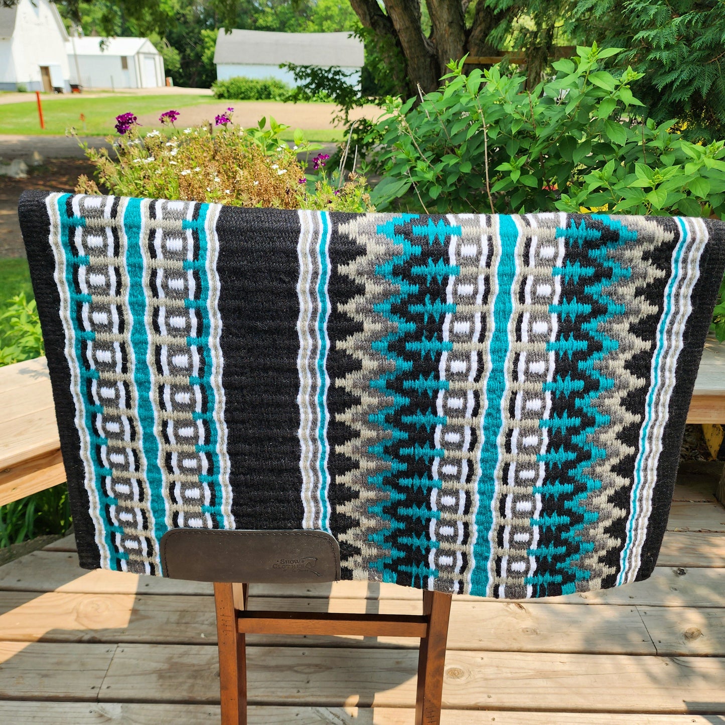 CUSTOM Teal SHEER SLEEVE hidden zipper day shirt