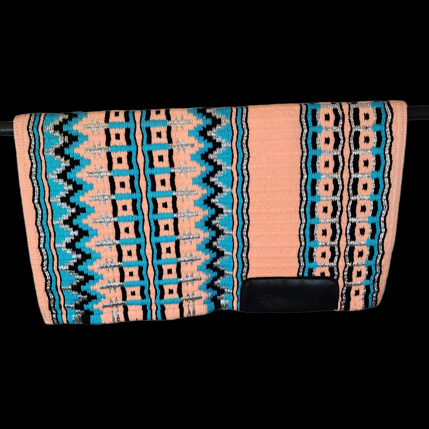 CUSTOM Peach & Turquoise day shirt