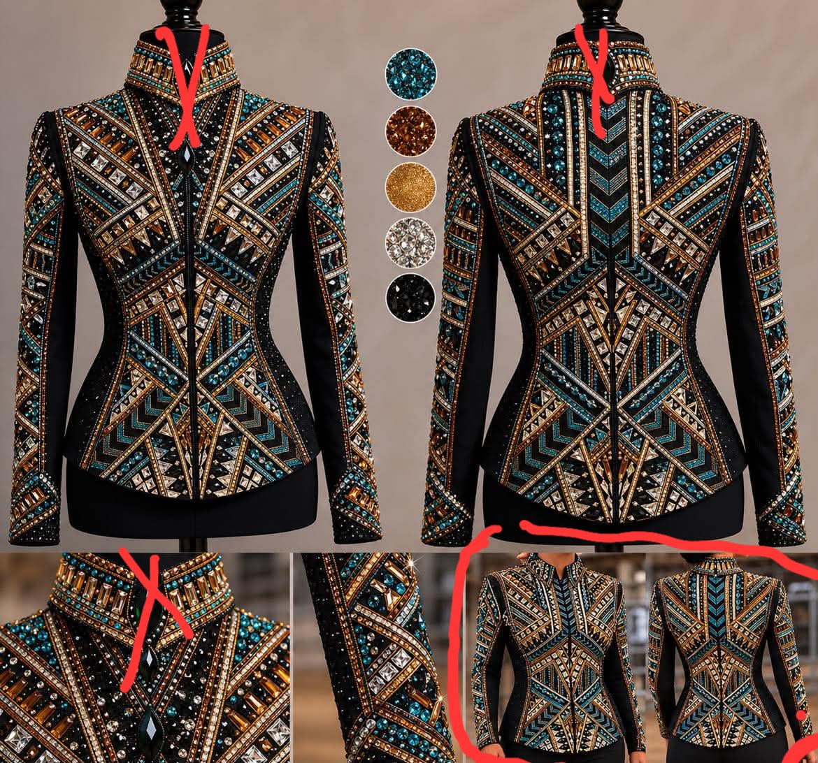 CUSTOM ORDER Showmanship jacket
