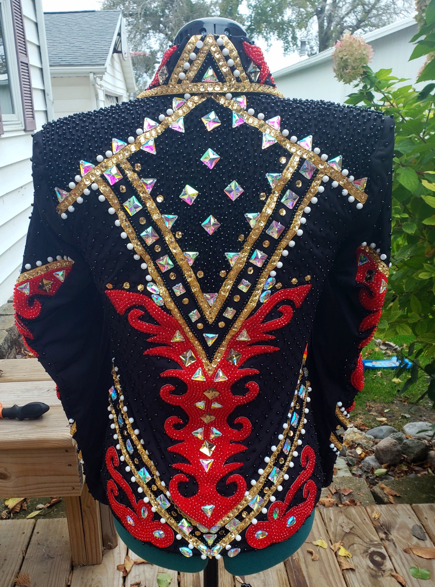 CUSTOM Red Hot Showmanship Jacket