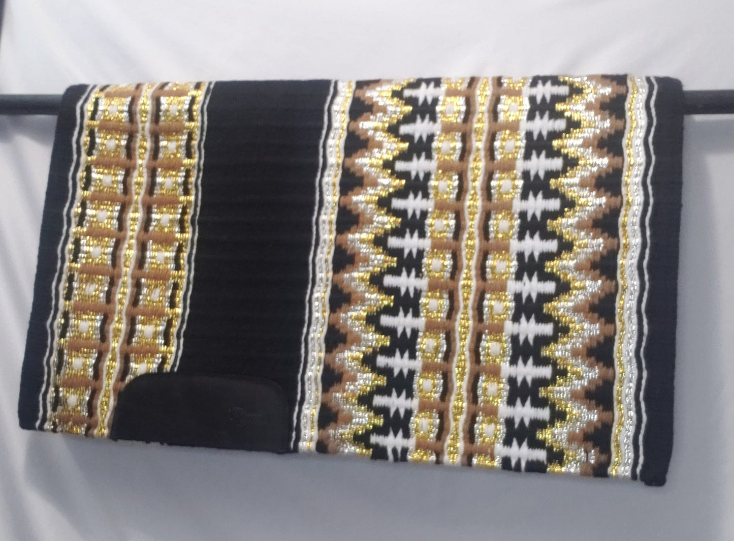 CUSTOM Black & Gold Showmanship Jacket