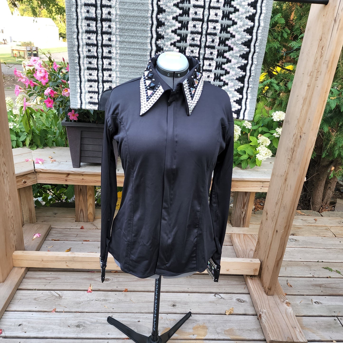 CUSTOM Grey Vest, shirt & pad set