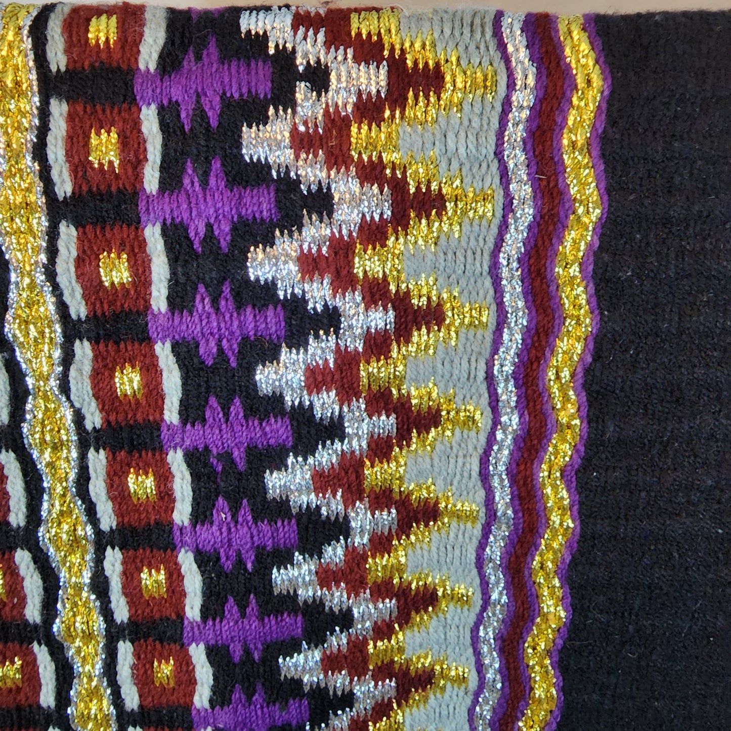 34x42 Burgundy, purple, gold, grey, silver, black oversize pad
