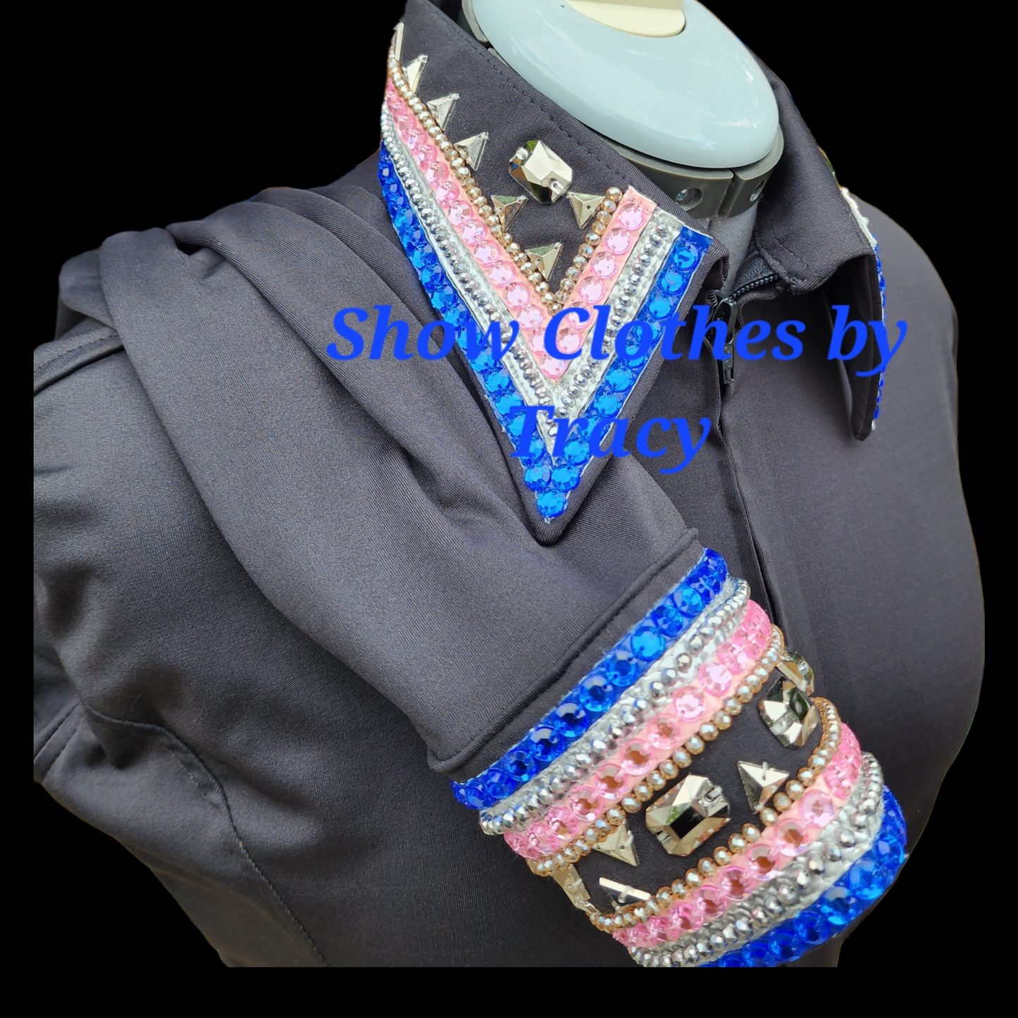 A XL Pink, Blue, Tan Vest & day shirt