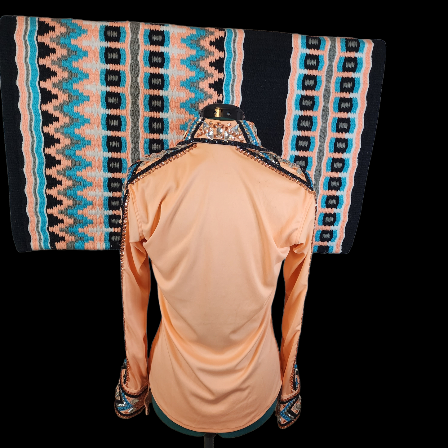 CUSTOM Full sleeve crystal day shirt