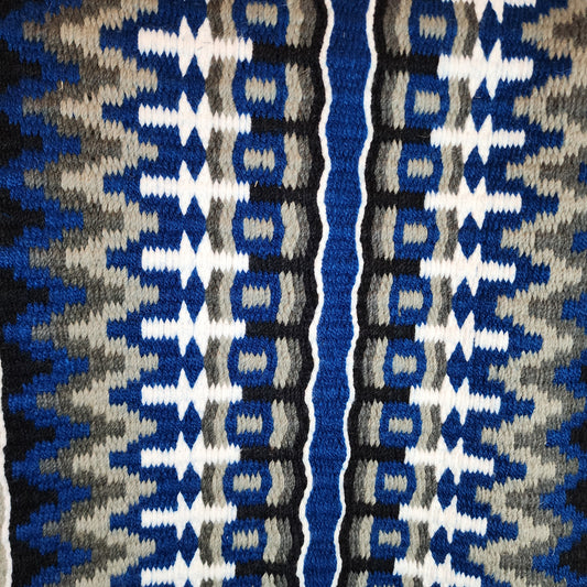 34x42 Blue, grey, charcoal, black, & white oversize pad