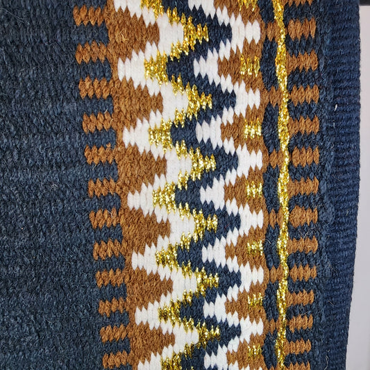 34x42 Hunter green, gold, camel, white oversize pad