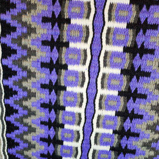 34x42 Lilac, charcoal, grey, white oversize pad