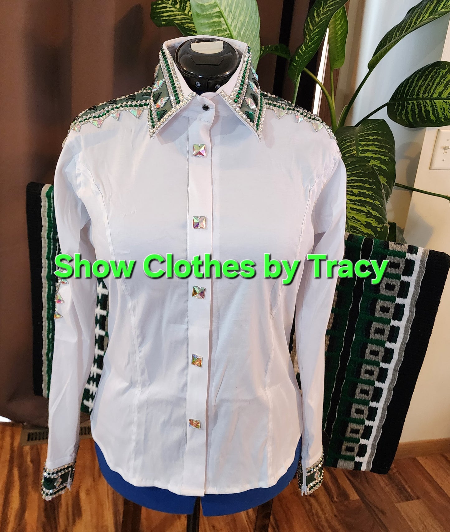 CUSTOM ORDER White taffeta day shirt