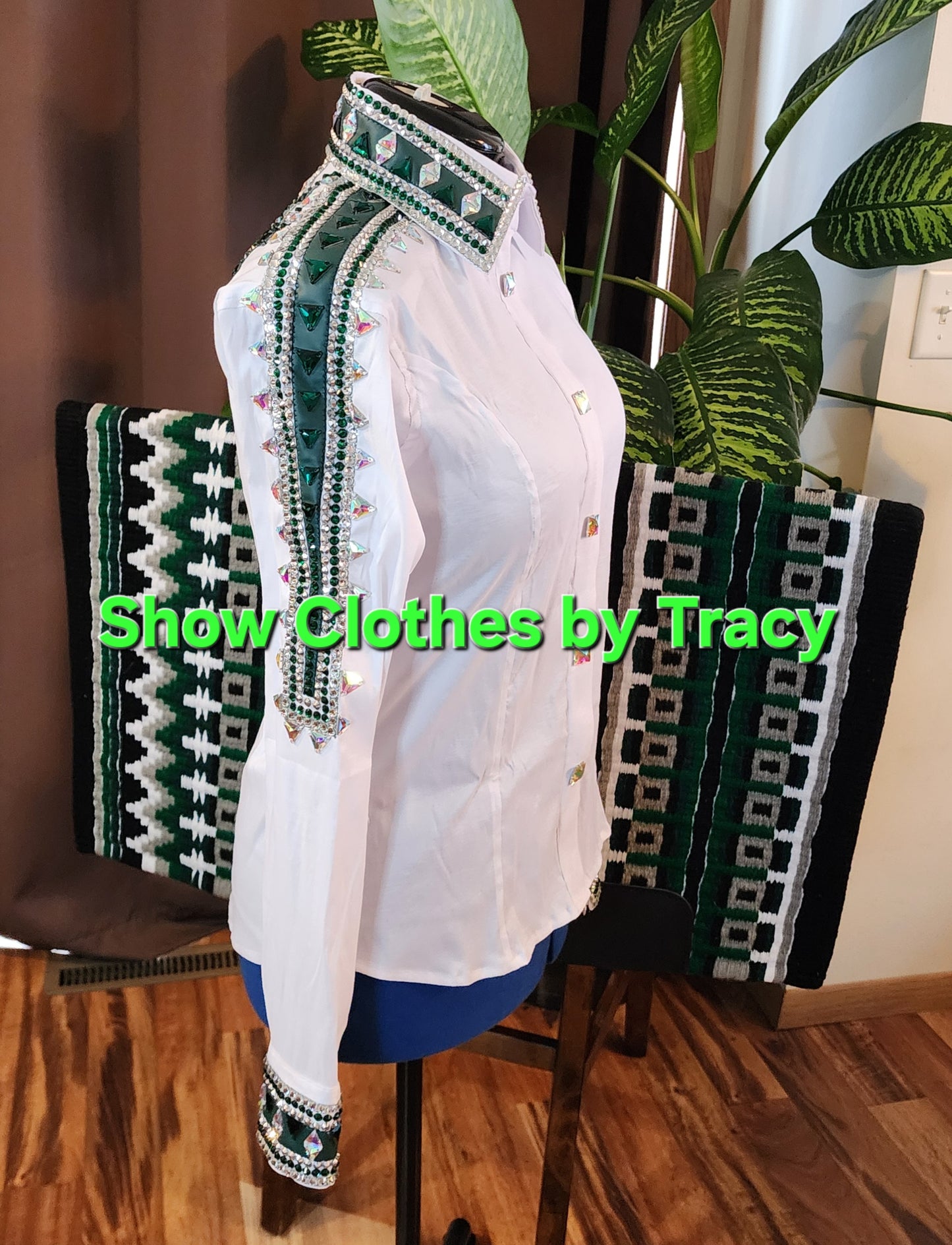 CUSTOM ORDER White taffeta day shirt