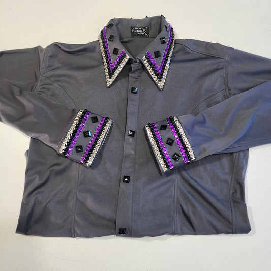 3XL Grey lycra day shirt