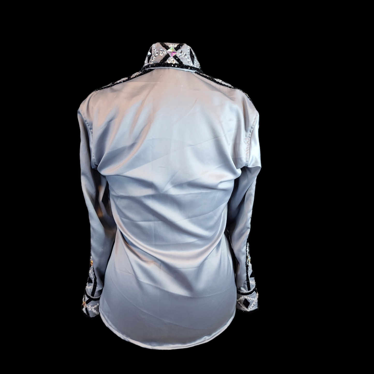 D XXL Grey taffeta day shirt