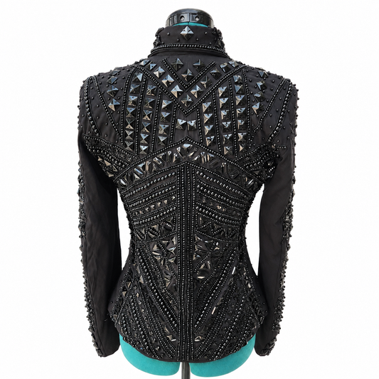 CUSTOM Black on black jacket