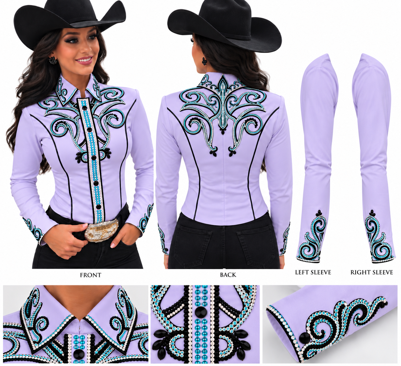 CUSTOM ORDER stretch taffeta day shirt in your colors