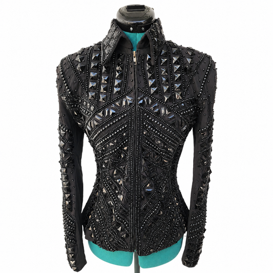 CUSTOM Black on black jacket