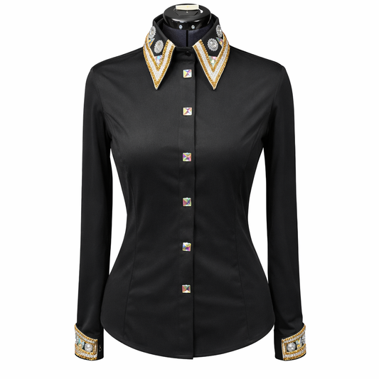 XL Black & gold day shirt