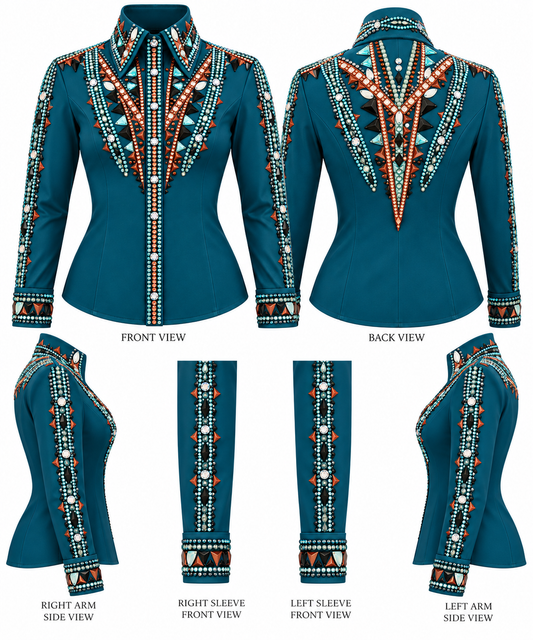 CUSTOM ORDER Teal day shirt