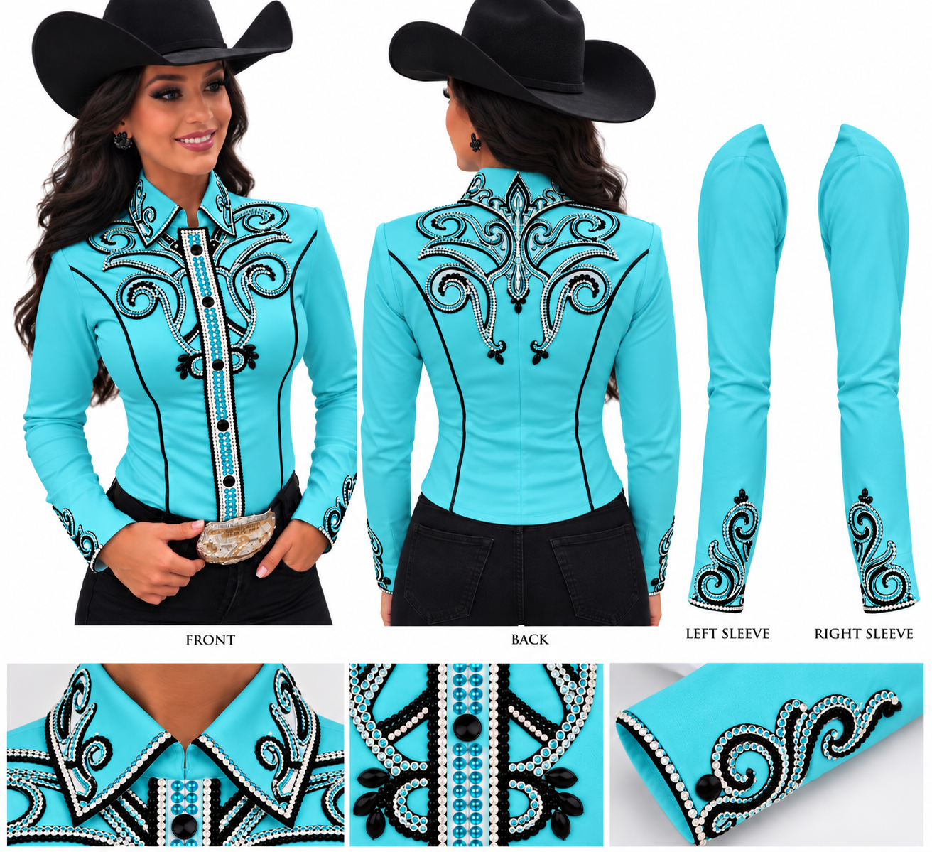 CUSTOM ORDER stretch taffeta day shirt in your colors