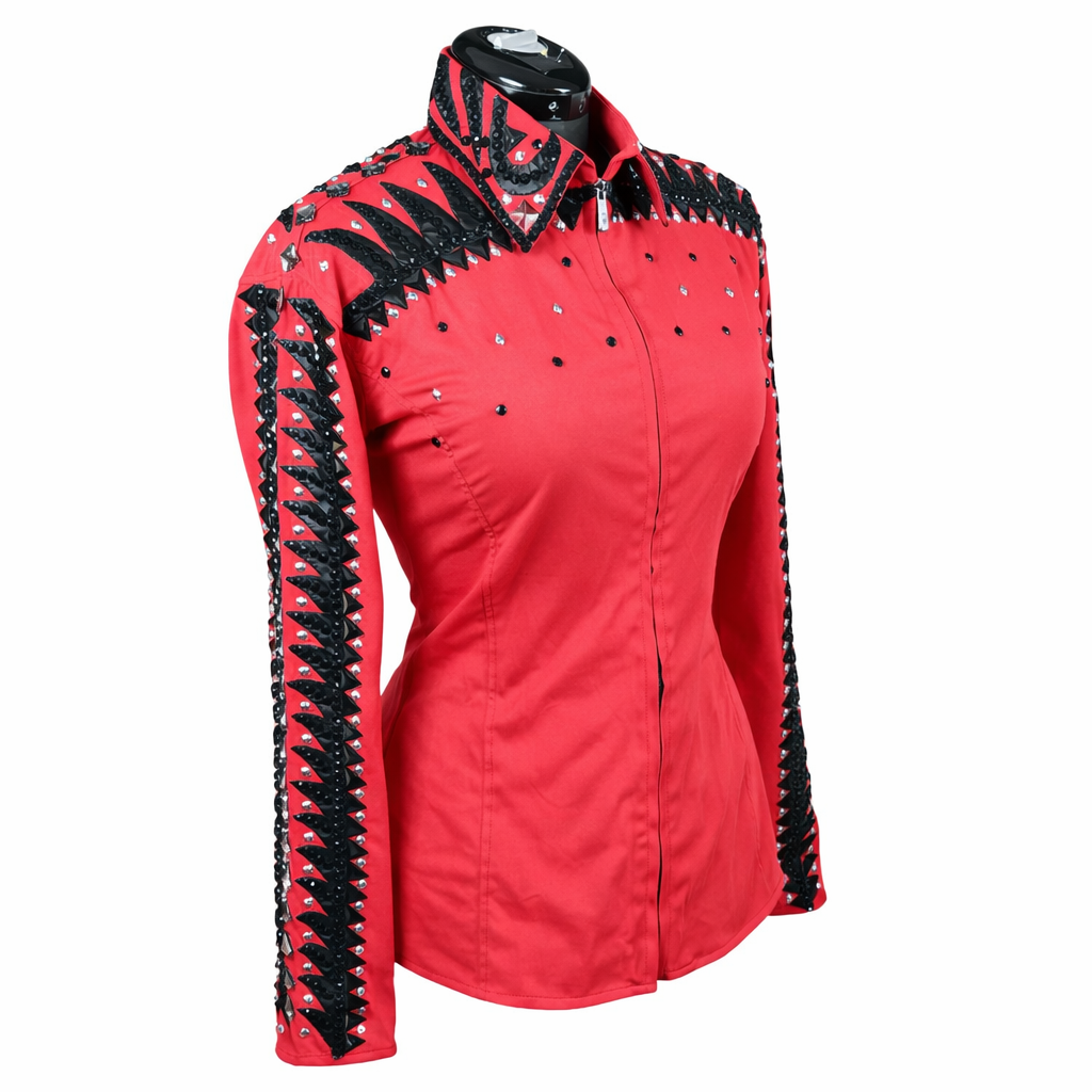 3XL Red & black day shirt