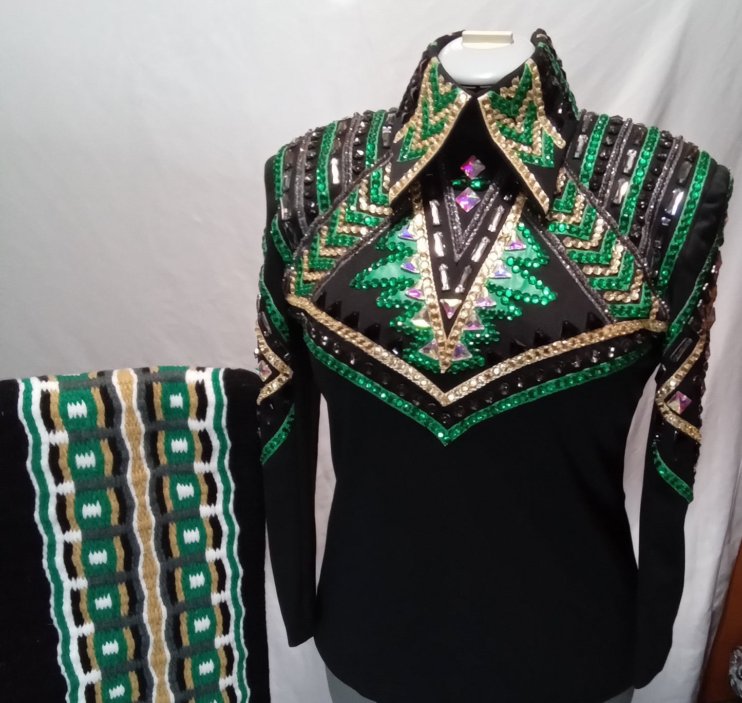 CUSTOM Horsemanship top & pad