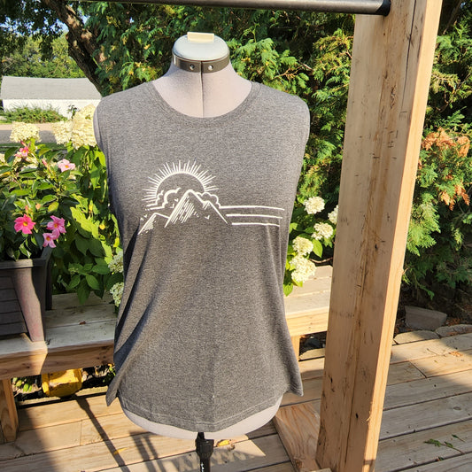 Sunset Mountain Tank Top