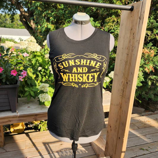 Sunshine & Whiskey Tank Top