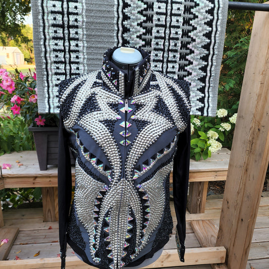 CUSTOM Grey Vest, shirt & pad set