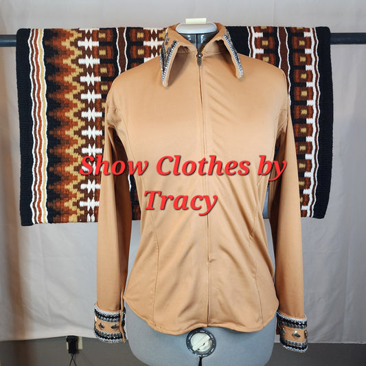 CUSTOM Light Camel Lycra day shirt