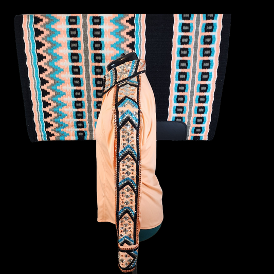 CUSTOM Full sleeve crystal day shirt