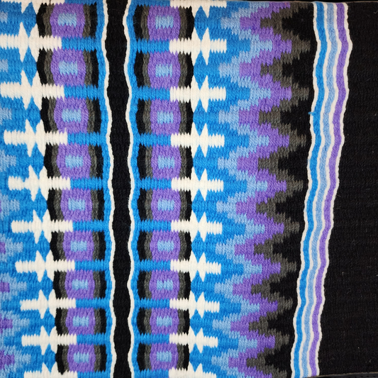 34x42 Purple, light blue, blue, white, charcoal, black oversize pad